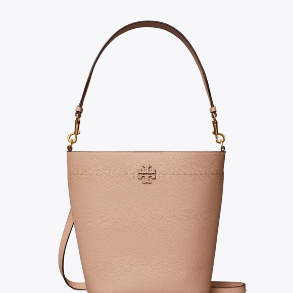 New Tory Burch McGraw Bucket Bag - Picture 3 of 7